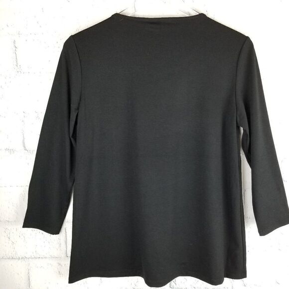 NWT. ZOE and PHOEBE Necklace Knit Top. Size S. - Picture 4 of 8